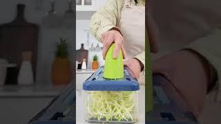 Slice everything with mandolin slicer