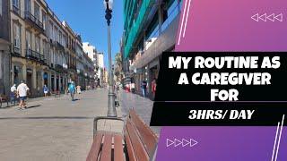 OFW STORIES:MY ROUTINE AS A CAREGIVER FOR 3HRS/DAY HERE IN SPAIN