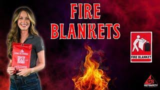 Fire Blankets: Essential Safety Tips for Effective Use and Handling #toolboxtalk #firesafety