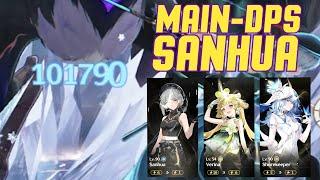 MAIN DPS SANHUA SHOWCASE! 100K+ ULTIMATE (SANHUA X SHOREKEEPER X VERINA)