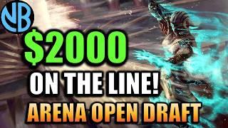 DRAFTING FOR $2000!!! Arena Open Day 2 Draft 1 - Pioneer Masters Draft!