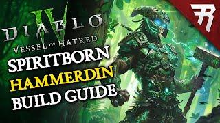 Diablo 4 HAMMERDIN Spiritborn Build Guide Season 6