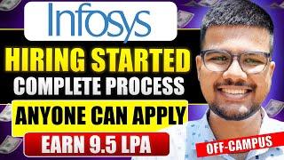 Infosys Mass Hiring Started | Off-Campus (Specialist Programmer)