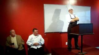 Houston Restaurants - Albert Roux of Chez Roux, at Le Notre Culinary Institute