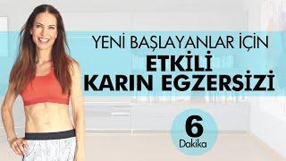 Squatgirl ile Yeni Başlayanlar için ETKİLİ KARIN EGZERSİZİ