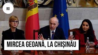 Mircea Geoană, la Chișinău: redobândirea cetățeniei române trebuie înlesnită