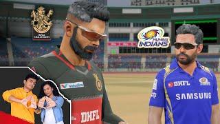 Playing IPL in Cricket 19 Part 2 | RCB v MI | SlayyPop