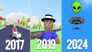 Evolution of Jack In Dude Theft Wars 2017 - 2024 !!! 