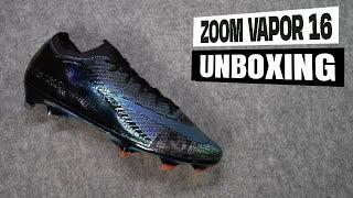 Nike Zoom Vapor 16 Elite FG Cosmic Speed Pack Unboxing 4K / FQ8682-001