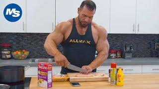 What Bodybuilders Eat Post-Workout | Steve Kuclo in the M&S Kitchen