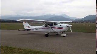 Cessna 172 - Start diesel engine (Continental)