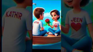 Kathir  Jeen | love couple whatsapp status | TikTok Trending Couple Photo editing