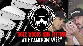 LIVE FITTING THE TIGER WOODS IRON | #trottiegolf