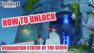 How to: Unlock the Ochanatlan Statue of the Seven | Genshin Impact 5.2 Natlan Guide