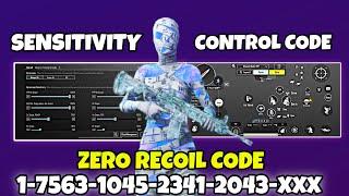 New Update 3.5Best Sensitivity Code + Control Settings Pubg Mobile/Bgmi Sensitivity 2024