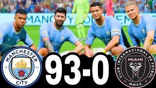 FC 24 -MESSI RONALDO NEYMAR & MBAPPE | ALL STARS |  AL NASSR 100-0 MANCHESTER UNITED