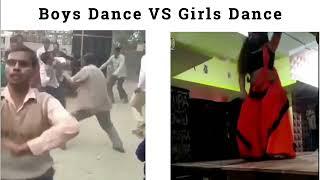 girls dance VS boys Dance saat samundar song @tubelight #memes #girlsvsboys #comedy