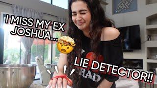 MY MOM CAUGHT ME LYING... LIE DETECTOR TEST WITH MOM!!