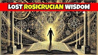 Lost Rosicrucian Hermetic Teachings from a 1910 Book—Revealed After 100 Years!"