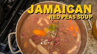 How I make Jamaican Red Peas Soup