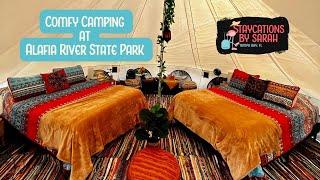 Staycations By Sarah: Comfy Camping Glamping Alafia River State Park Hillsborough County Florida