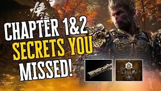 Black Myth Wukong - Chapter 1 and 2 Best Rewards, Treasures, and Hidden Items