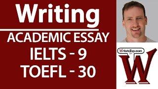 IELTS TOEFL Writing  Full essay (high score)