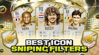 HOW TO ICON TRADE ON FIFA 23! BEST ICON SNIPING FILTERS! HOW TO MAKE EASY COINS FIFA 23 TRADING TIPS