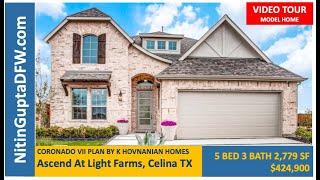 Light Farms Celina TX  | K Hovnanian Homes | Coronado Plan | Celina Homes For Sale