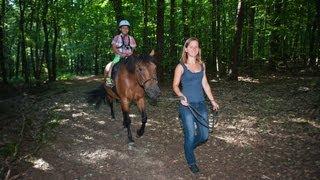 Horseback Riding with Ethan in Hungary