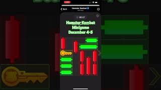 Hamster Kombat Minigame December 4-5