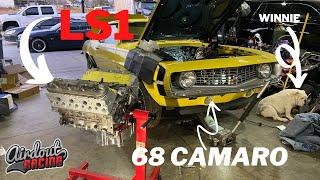 PJ's 69 Camaro SS LS1 Swap Part 1 - AirdoutRacing