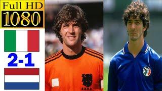 Netherlands - Italy world cup 1978 | Full highlight | 1080p HD | Paolo Rossi | Ruud krol