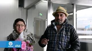 Reza Attaran at Arlanda Airport