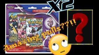 2 Mewtwo Breakthrough Blister Pack Opening! - UltimateKingz Pokémon