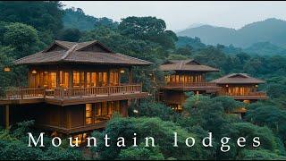 Mountain Lodges - Deep Relaxing Ambient Music - Calming Ethereal Ambient Soundscape For Relaxatio...