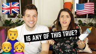 THE DIFFERENCES BETWEEN AMERICAN AND BRITISH PARENTS