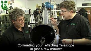 Collimating your reflecting Telescope in just a few minutes