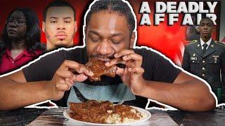 SMOTHERED PORK CHOP MUKBANG| A DEADLY AFFAIR