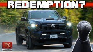 Back for Redemption! 2024 Toyota Tacoma TRD Sport Manual In-Depth Review