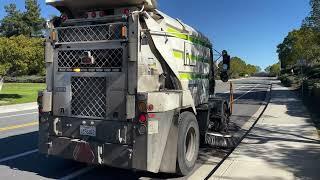 STREET SWEEPER Truck Up Close!