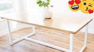 DIY Farmhouse Dining Table