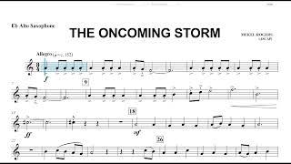 The Oncoming Storm (Mekel Rogers) Eb Alto Saxophone Play Along