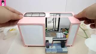 Kevin’s Studio Robotime DIY Miniature Dollhouse Kit Assembly Video