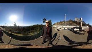 This is me at the  summit of Malahat Mountain 360 Video for VR DigiEarth