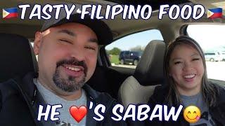 TASTY FILIPINO FOOD - Lumpia Eggrolls, Salmon Sinigang, Pork Adobo