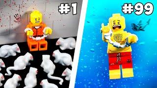 10 LEGO Minifigures Vs Your BIGGEST FEARS…