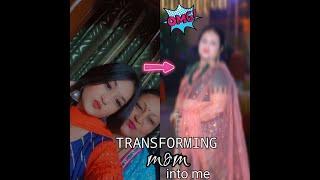 Transformed My Mom Into Me  || Vatsala Negi ||