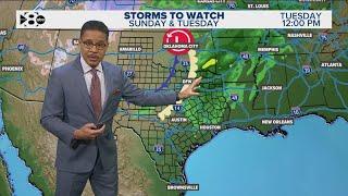 DFW Weather: Latest storms forecast for North Texas