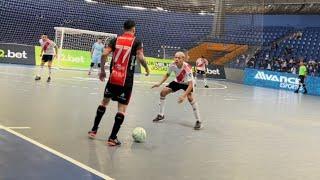 SE ACHA BOM NO FUTSAL, ENTÃO ASSISTA ESSE JOGO  Joinville x River (Copa Mundo 2022 - Paranaguá)